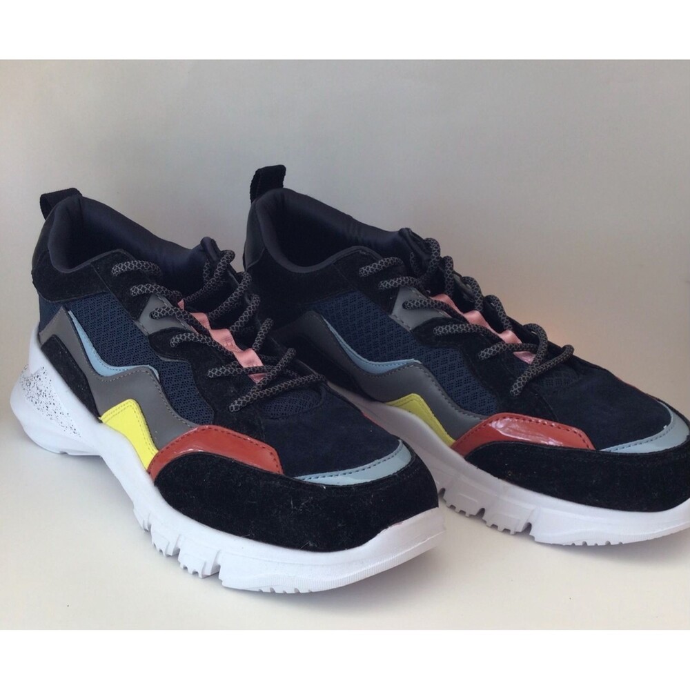 NEW ZARA TRF Woman Platform Multicolor Fashion Trainers/Sneakers (Size 42/US 11) - Picture 9 of 10